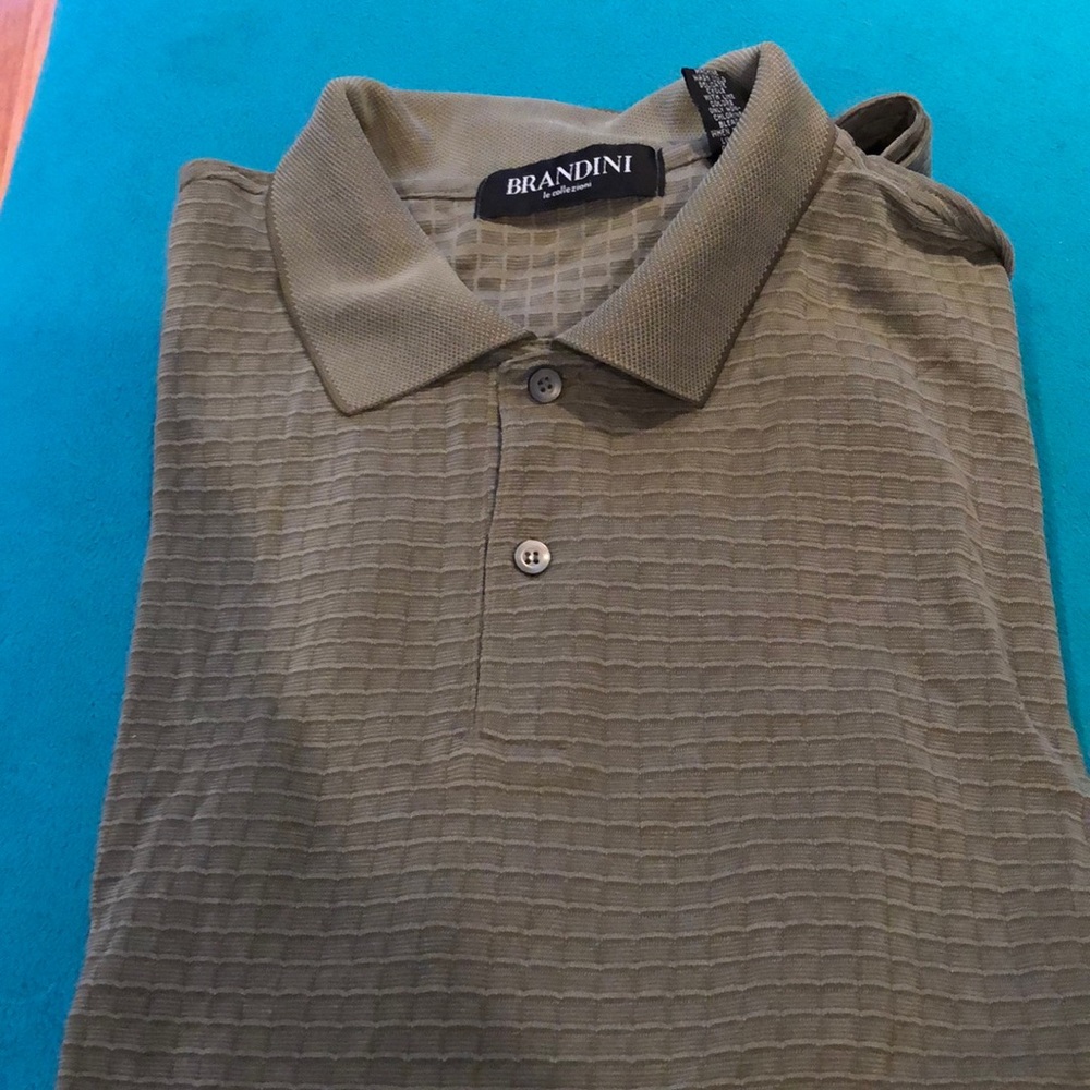Olive Green XL golf shirt